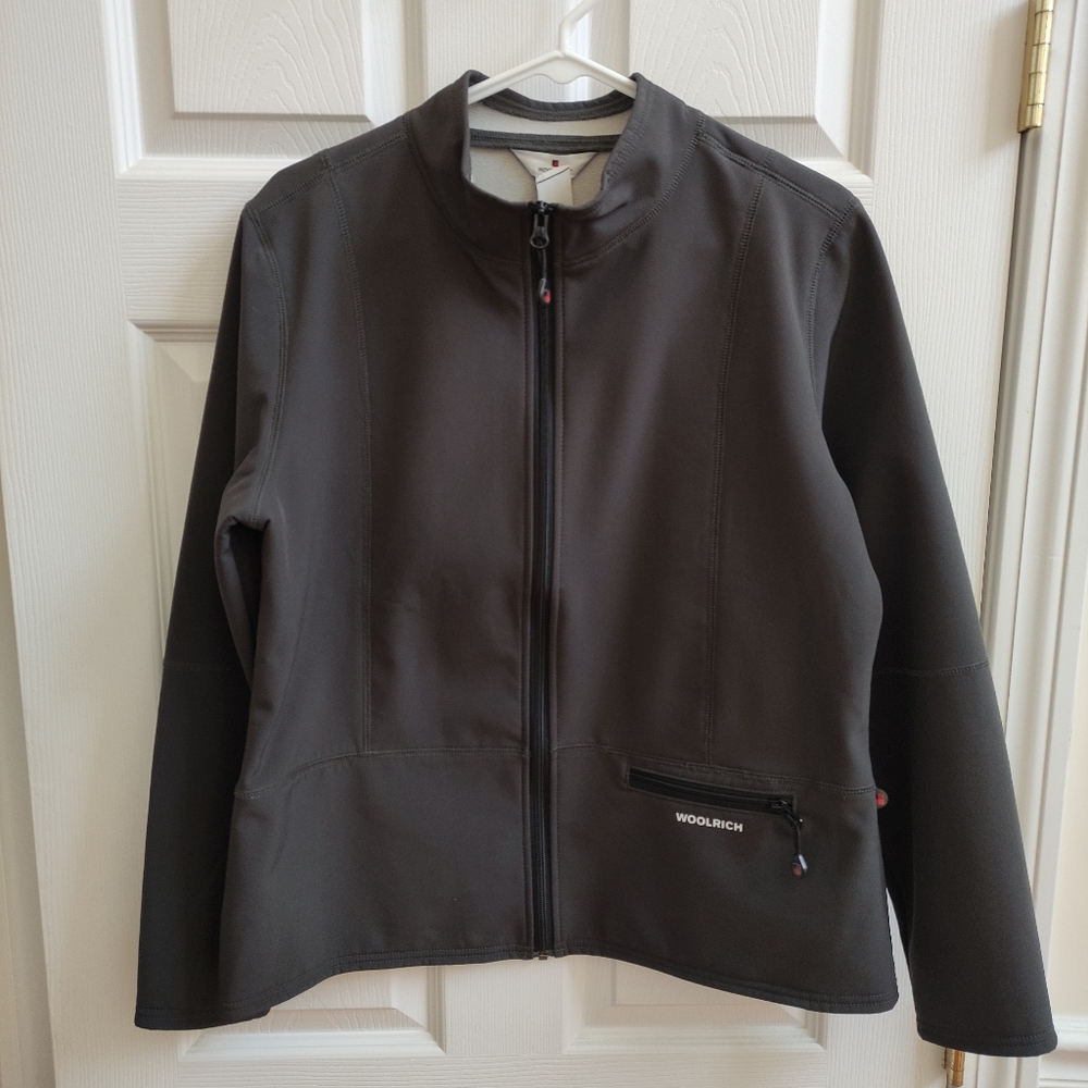 Woolrich softshell jacket women's L black